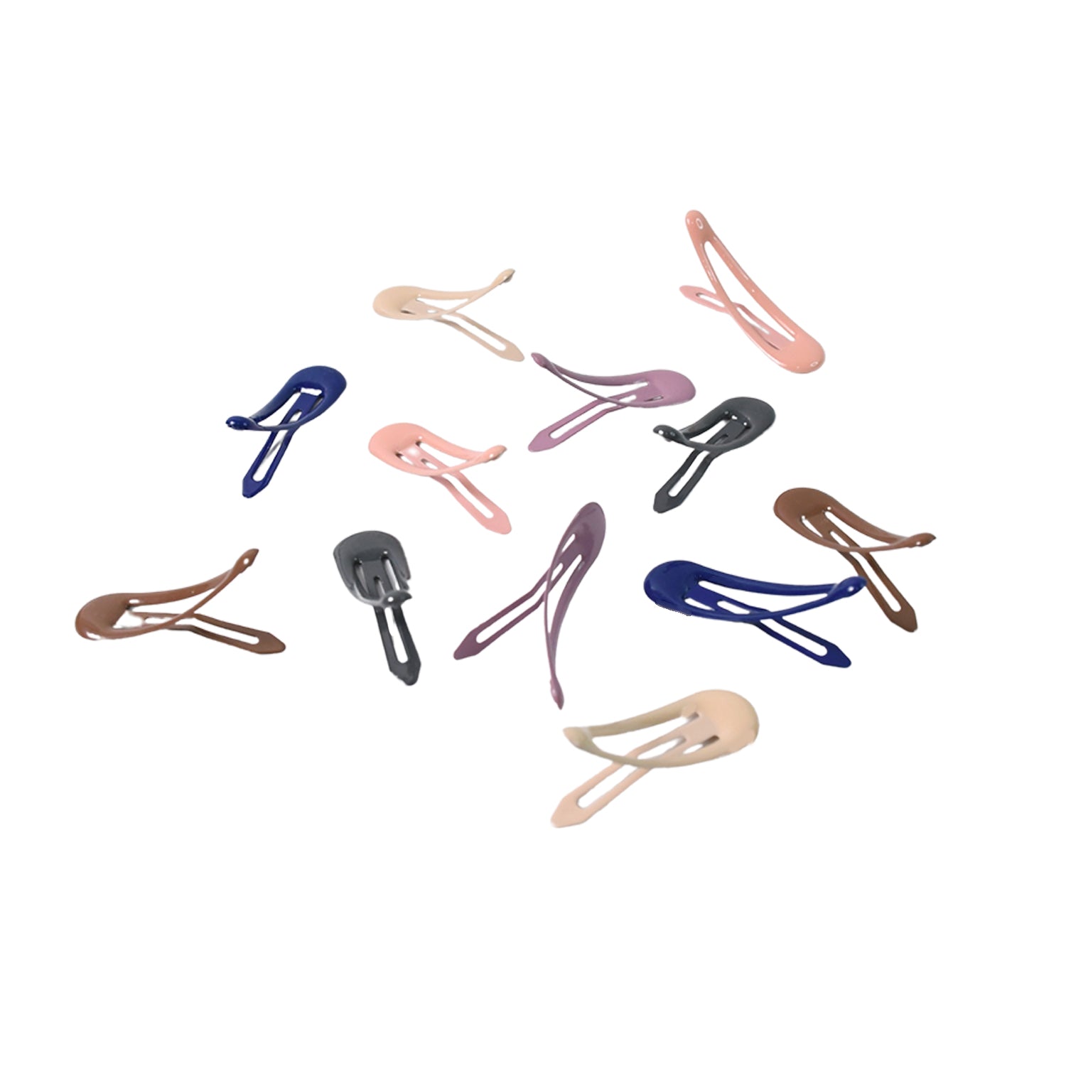 Metal Hair Clips Set (12 Pcs Set) Metal Hair Clips Set (12 Pcs Set)
